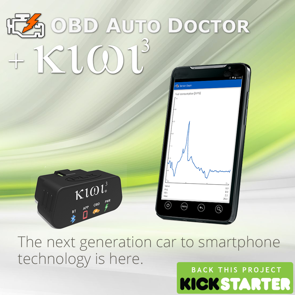 Kiwi 3 OBD2 OBDII Wireless Bluetooth Diagnostic Scanner