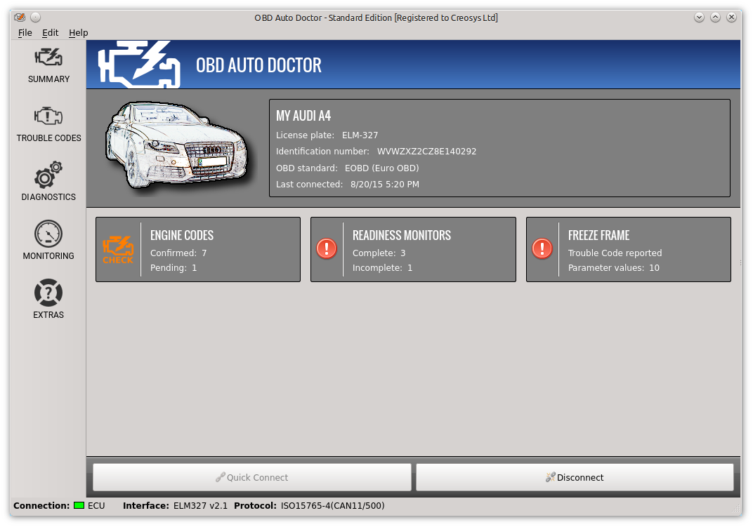 OBD2 program